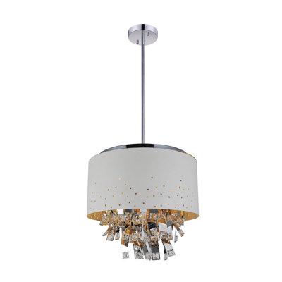 Flanders 6 Light Statement Geometric Chandelier Flanders 6 Light Statement Geometric Chandelier